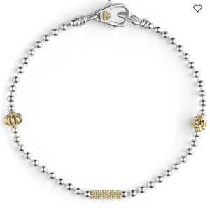 LAGOS Caviar Icon Two-Tone Beaded Bracelet
